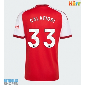 Billiga Arsenal Riccardo Calafiori #33 Hemmatröja 2026-27 Kortärmad